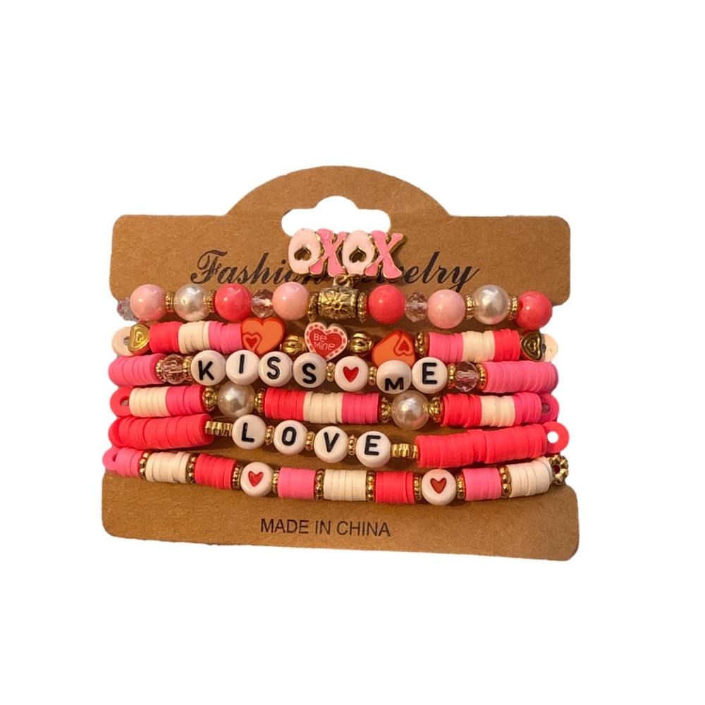 Colorful Beaded Bracelet Set